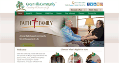 Desktop Screenshot of greenhillscommunity.org